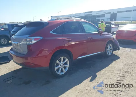 2010 Lexus Rx 350 z USA, uszkodzony, nr VIN 2T2ZK1BA9AC025575